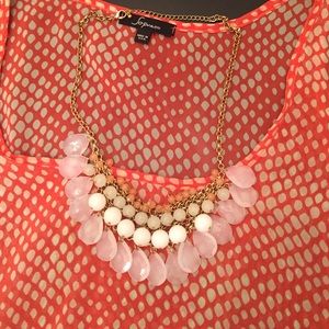 BP beaded bib necklace